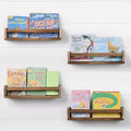 Nursery Room Shelves Set of 4, Wood Floating Book Shelves by DUICIRXismadeforlove%EF%BC%81