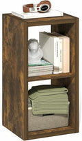 Furinno Cubicle Book Shelf, 2-Cube Bookshelf, Extra Thick Frame Horizontally & by Furinno-FitsYourSpaceFitsYourBudget