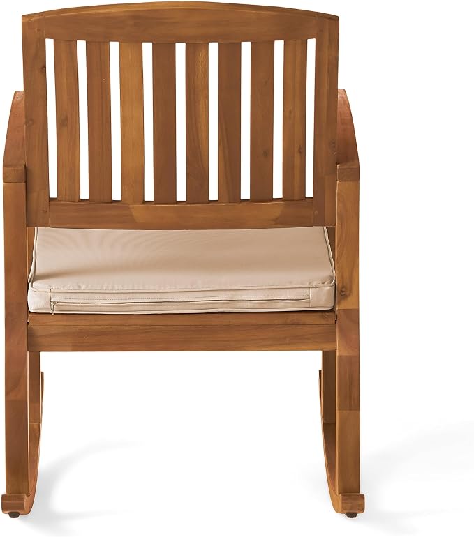 Christopher Knight Home Selma Acacia Rocking Chair - Image 10