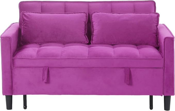 3 in 1 Convertible Sofa Bed, Love Seat Sleeper Bed - Image 6