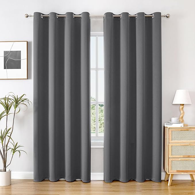 ChrisDowa Blackout Curtains 80 inches Long by ChrisDowa