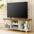 GAZHOME TV Stand for TV up to 55 Inches, TV Cabinet by GAZHOME