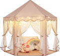 Monobeach Princess Play Tent for Girls: Brown Large Kids Castle Playhouse by Monobeach