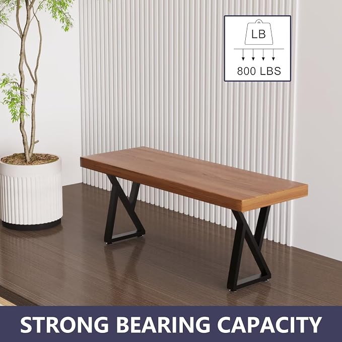 Table Legs 16 Inches, Triangle Type Glossy Bench Legs, DIY Coffee Table Legs - Image 3