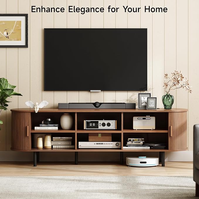 ONBRILL 70.8" TV Stand with Power Outlet - Image 3