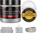 Leather Recoloring Balm with 100ml Mink Oil, Car Seats, Dye & Restorer by SHABEIBEI