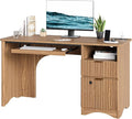 Bestier 55 Inch Wood Computer Desk by Bestier