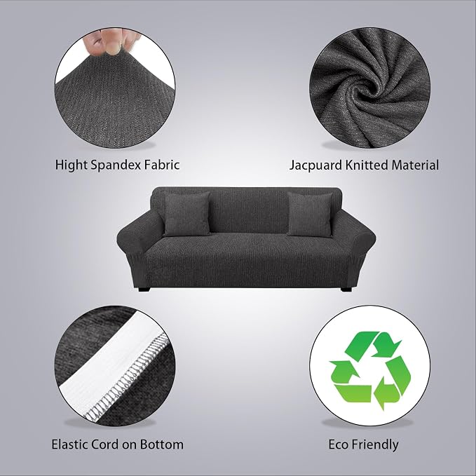Sofa Slipcover with 2 Pillow Cover - Image 2