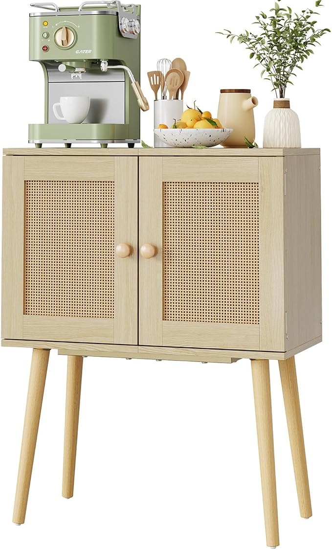Sideboard Buffet Kitchen Storage Cabinet, Small Coffee Bar Cabinet by Cidaziya