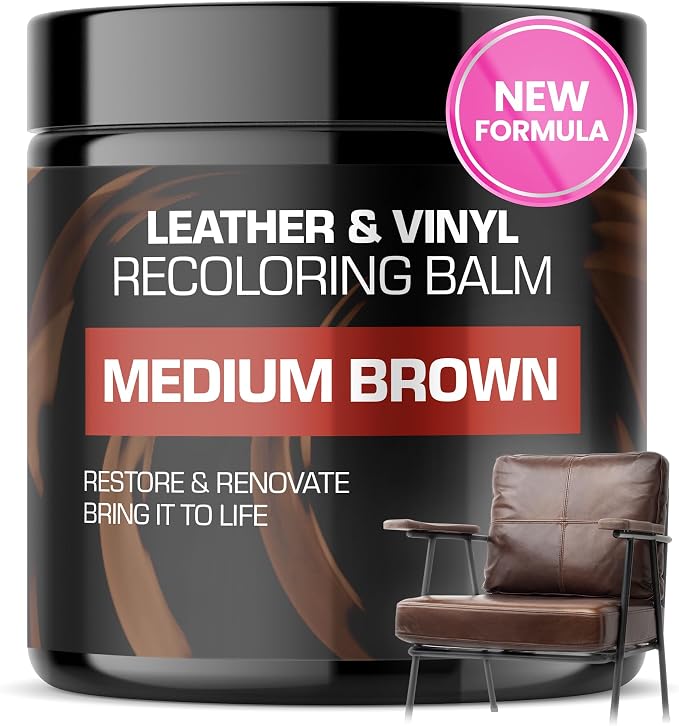 FORTIVO Leather Recoloring Balm, Color Restorer, Scratch Remover, Couch Paint by FORTIVO