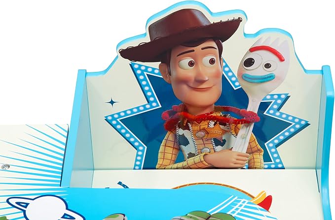 Delta Children Chair Desk with Storage Bin, Toy Story 4 - Image 4