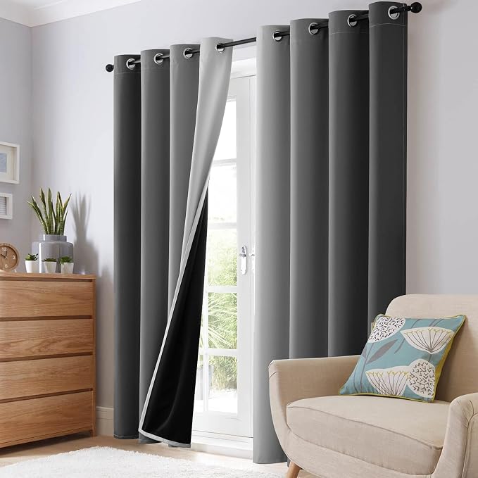 SimpleHome Blackout Curtains Ombre - Image 6