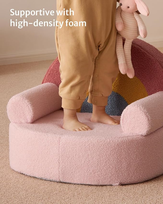 Blissful Diary Toddler Chair, Snuggly Soft Kids Sofa Chair, Supportive Toddler - Image 9