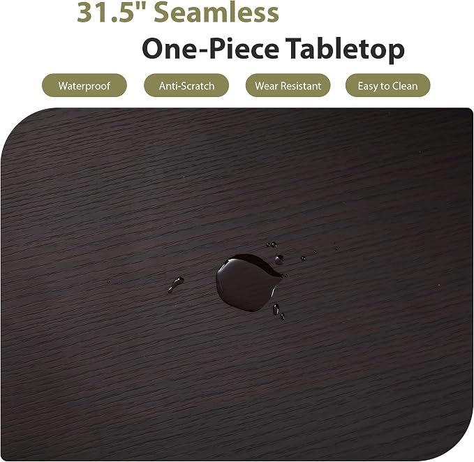 31.5" Round Dining Table for 2-4, Modern Kitchen Table - Image 5