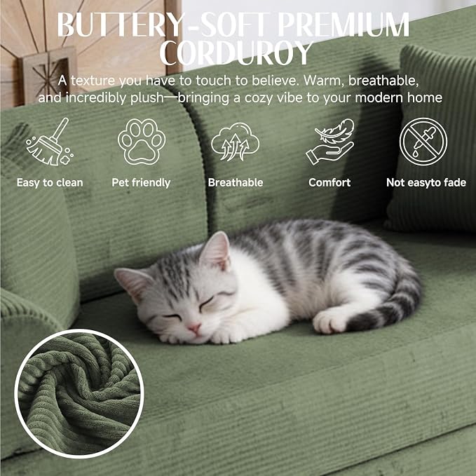 79'' Convertible Sofa Bed, 6 in 1 Folding Floor Futon Couch Sleeper - Image 5