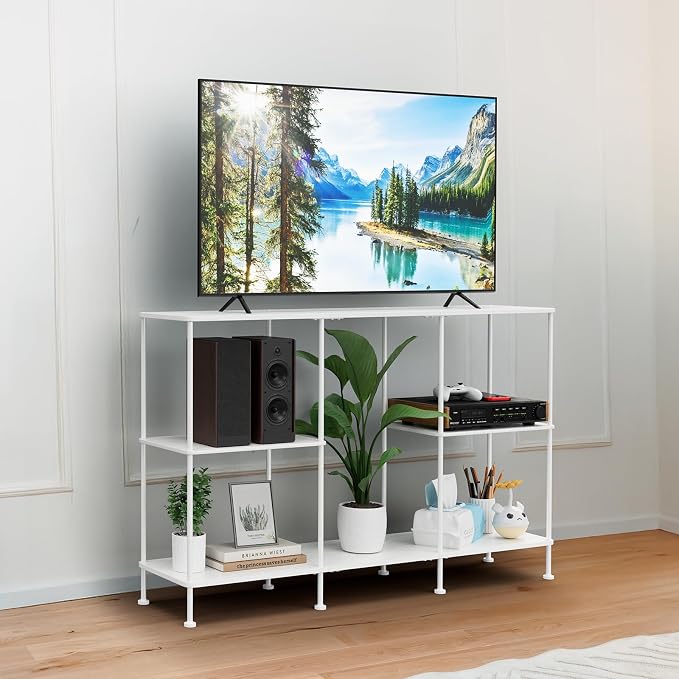 ETELI TV Stand for 50 Inch TV Tall Entertainment Center by ETELI