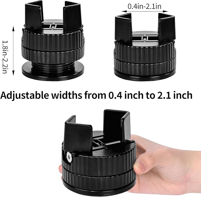 Adjustable Bed Risers Furniture Risers-4 Pack - Image 2