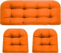 DANGHOOGY Wicker Chair Cushions, Waterproof Outdoor Loveseat Cushions by DANGHOOGYFurnitureCushions