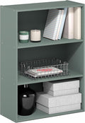 Furinno PASIR Book Shelf, 3-Tier Bookshelf, Storage Shelves Bookcase, 9.7 x by Furinno-FitsYourSpaceFitsYourBudget