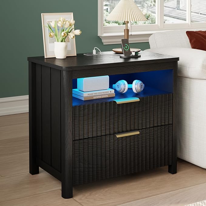 HNEBC Nightstand with Gun Drawer - Image 9