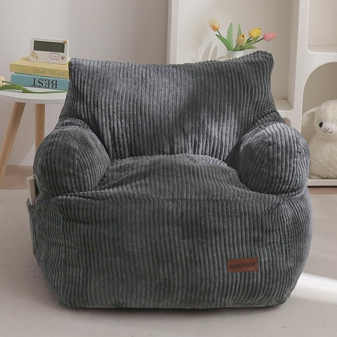 MAXYOYO Kids Bean Bag Chair, Stuffed Toddler Bean Bag Sofa by MAXYOYO