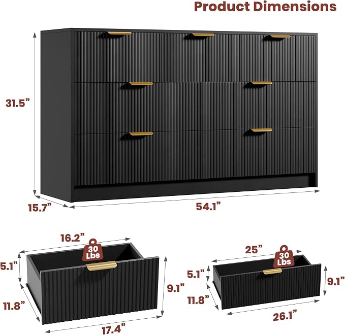 Garvee 7 Drawers Dresser for Bedroom - Image 2