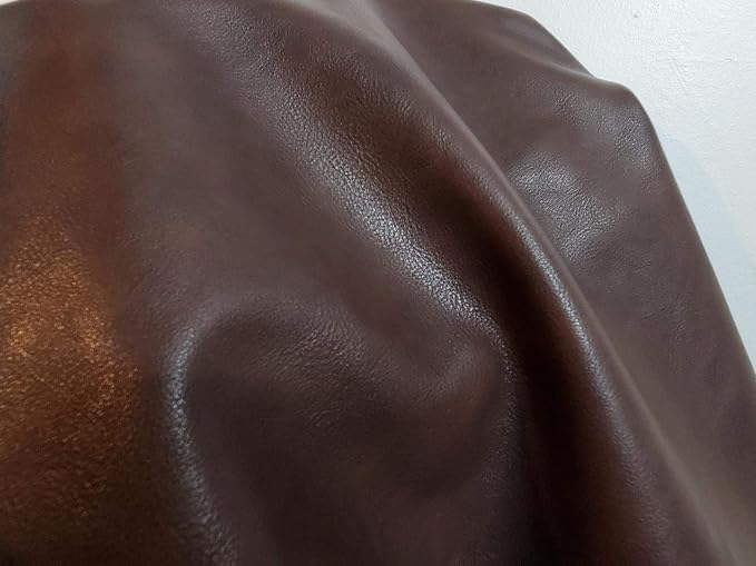 NAT Leathers | Soft Faux Vegan PU Leather by The Yard Synthetic Pleather 0.9 mm - Image 2