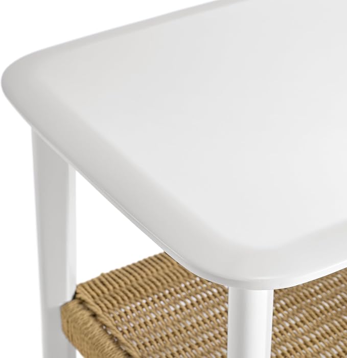Alaterre Furniture Calais 2-Tier Small End Table - Image 9