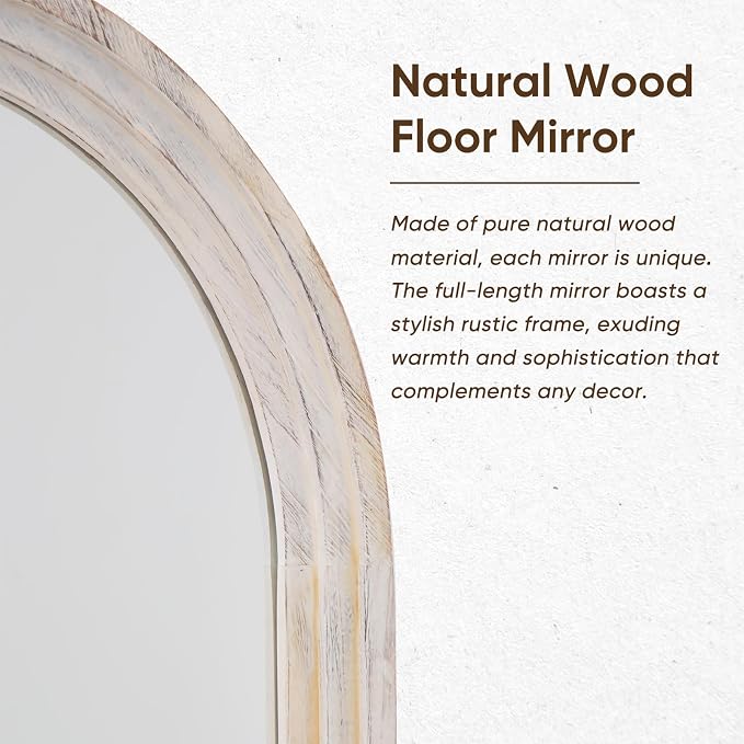 Full Length Mirror, Oversized Stand Up Mirrors Large Wall Mirrors, Wall Mounted - Image 4