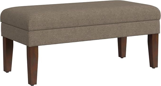Homepop Home Decor | Upholstered Decorative Storage Ottoman Bench | Ottoman by HomePop