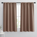 RYB HOME Blackout Curtains for Bedroom Living Room 63 inches Long, Thermal by RYBHOME
