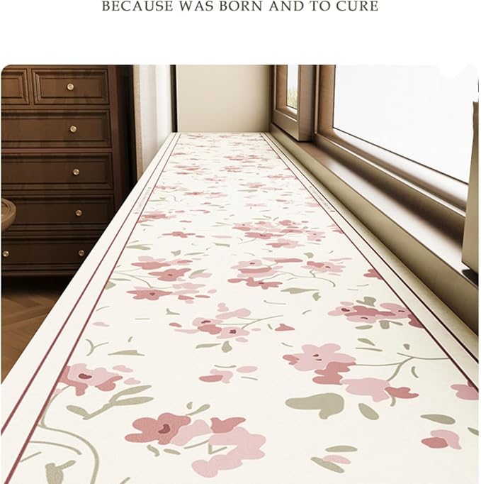 Floral Print Window Sill Cushion – Ultra-Narrow Waterproof Pad - Image 4