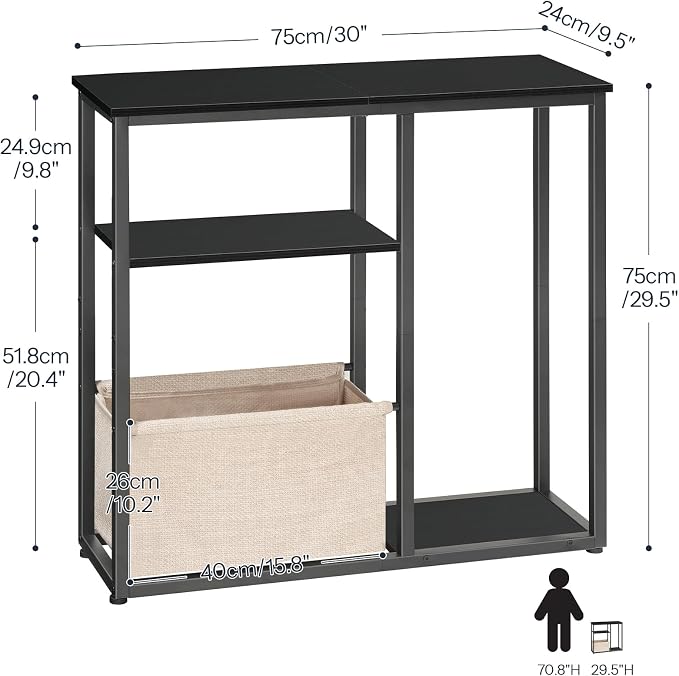 HOOBRO Narrow Console Table - Image 3