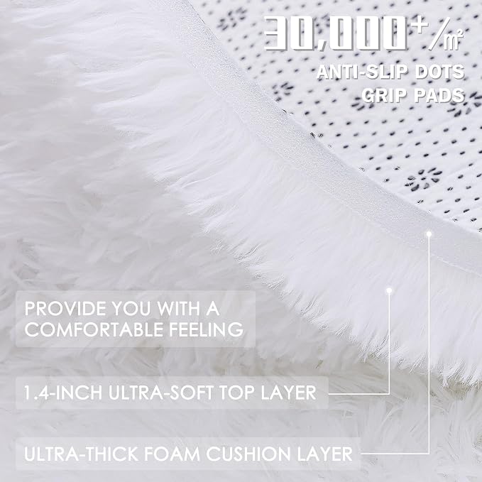 OLANLY 9x12 Machine Washable Large Area Rugs - Image 6