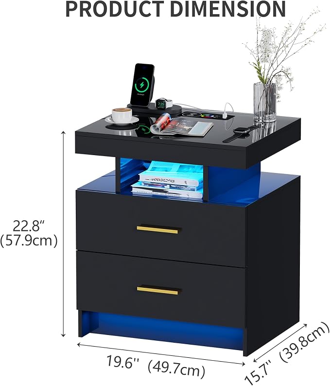 Smart Night Stand Set of 2 - Image 2