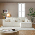 110" Cloud Sectional Couch, Modular Sectional Sofa by HANXIN