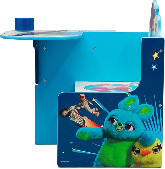 Delta Children Chair Desk with Storage Bin, Toy Story 4 - Image 7
