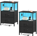 Somdot Nightstands Set of 2, End Tables by Somdot