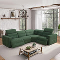 Power Recliner Sectional Sofa, L-Shaped Living Room Furniture Set, Reclining by GEBADOL