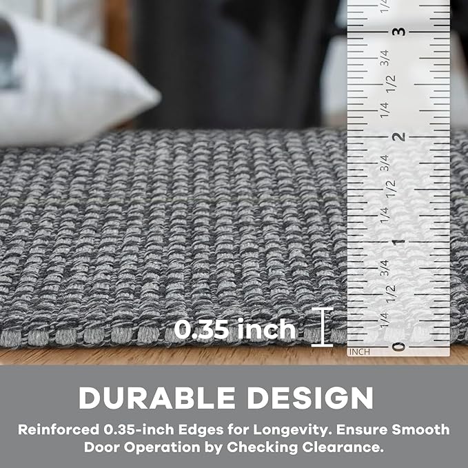 KOZYFLY Extra Long Runners for Hallways 3x18 ft Washable Kitchen Runner Non - Image 4
