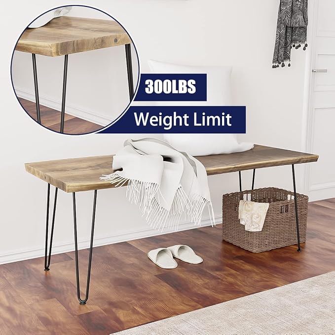 SMARTSTANDARD 18 Inch Heavy Duty Hairpin Furniture Legs, Metal Home DIY Projects - Image 7