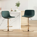 Adjustable Bar Stools Set of 2, Mid Century Modern Swivel Bar Stools, by Soohowfurniture