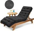 Outdoor Chaise Lounge Chair Cushion 74.2 x 22 x 4.7 Inches Thickened 100% by Unknown