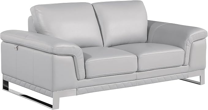 Blackjack Furniture Weston Collection Genuine Italian Leather Living Room Chair - Image 4
