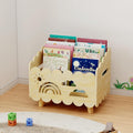 Wood Kids Bookshelf, Montessori Bookshelf, by Unknown