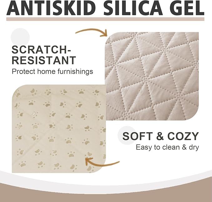 Ameritex Sofa Cover Waterproof for Seats Couch Cover for Dogs Pet Couch Cover - Image 4