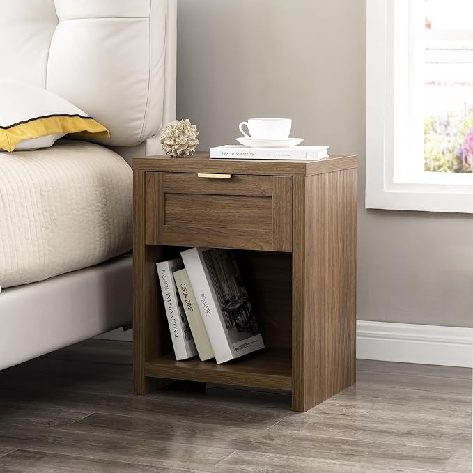 OAKHAM HOME Night Stand Set 2, Boho End Table - Image 2