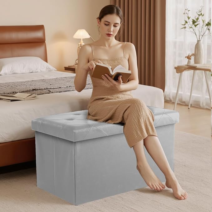 Sweetcrispy 30 Inches Folding Ottoman - Image 2