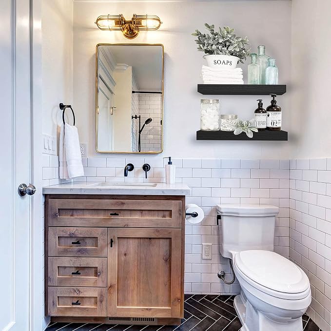 QEEIG Bathroom Floating Shelves - Image 2