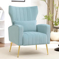 Modern Accent Chair Upholstered Living Room Chair, High Back Arm Chair by YUUIJOAA